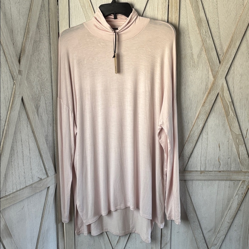 Coco + Carmen Blush Turtleneck Sweater